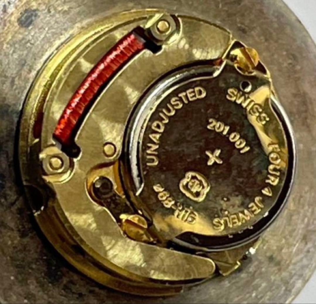 レディースETA Cal.201.001ベースのクォーツムーブメント