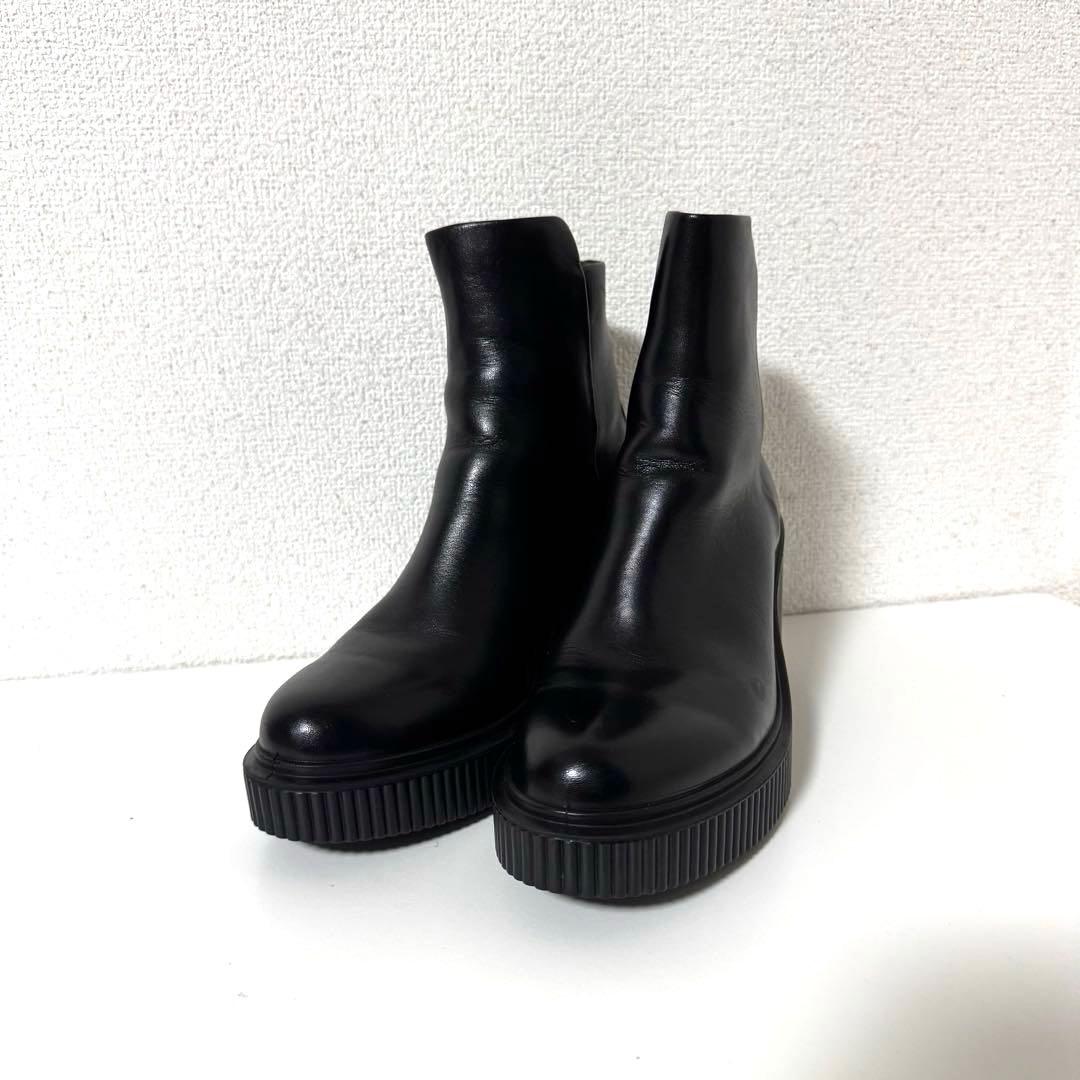 ECOO エコー ブーツ FLUTED HEEL BACK ZIP BOOT