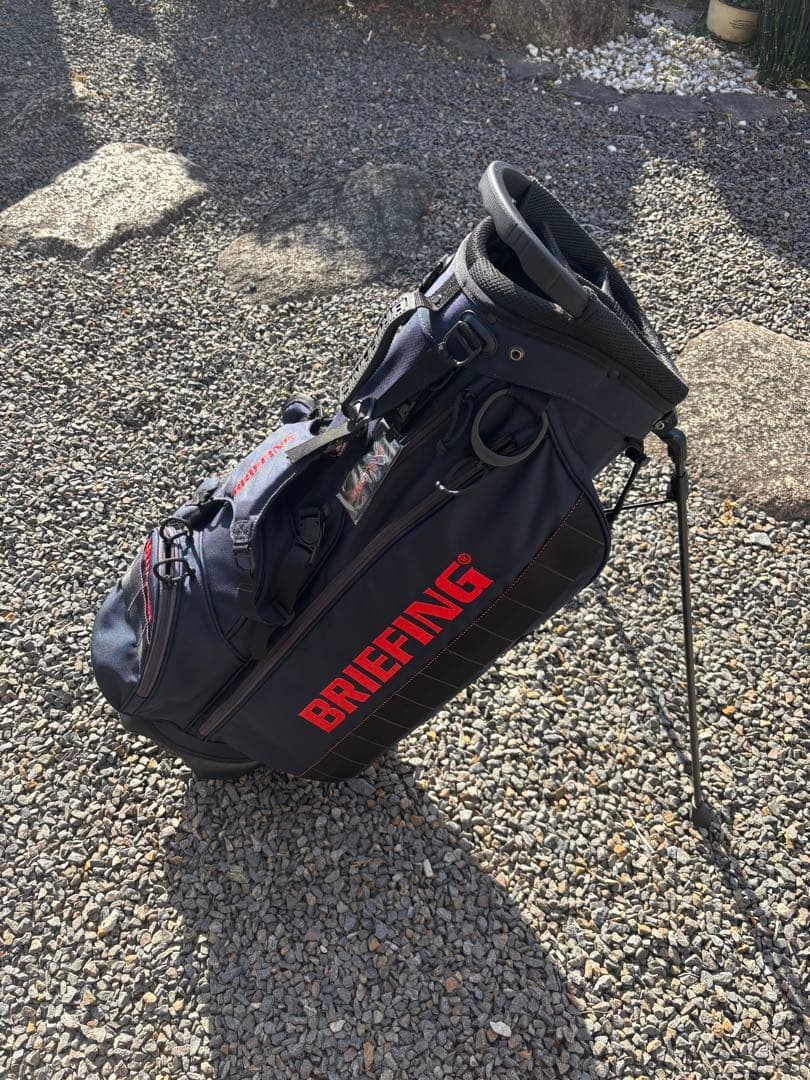BRIEFING ゴルフバッグ ネイビー 5分割収納