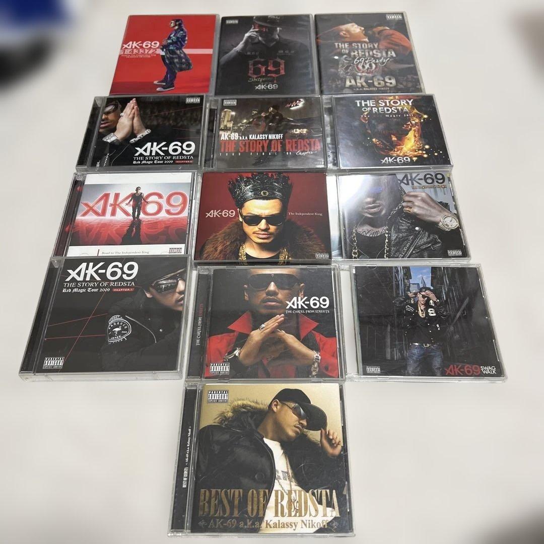 【豪華13点セット】AK-69 CD/DVD まとめ売り アルバム・ライブ映像