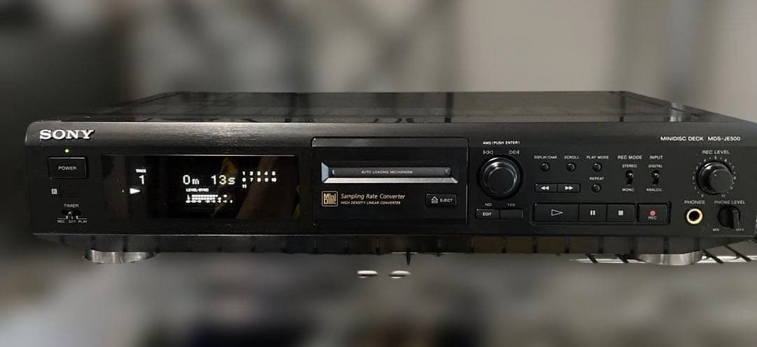 ソニー　SONY MDS-JE500 MDレコーダー