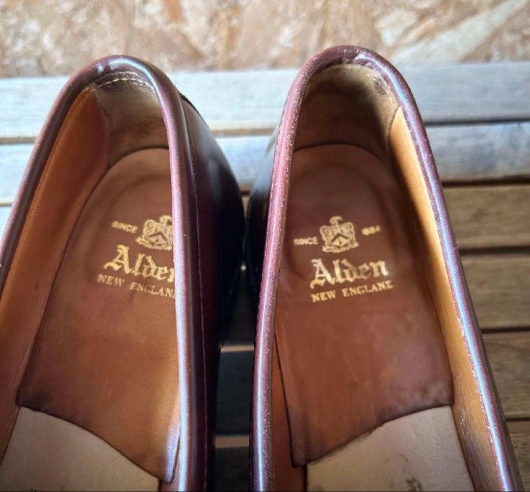 Alden コードバン　ローファー