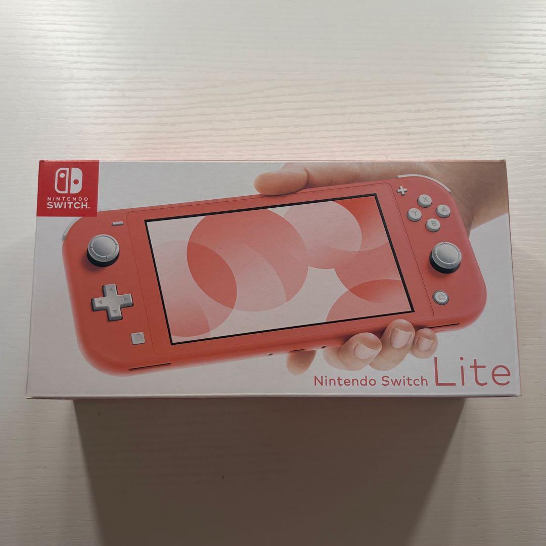 【美品】Nintendo Switch Lite coral コーラル ピンク