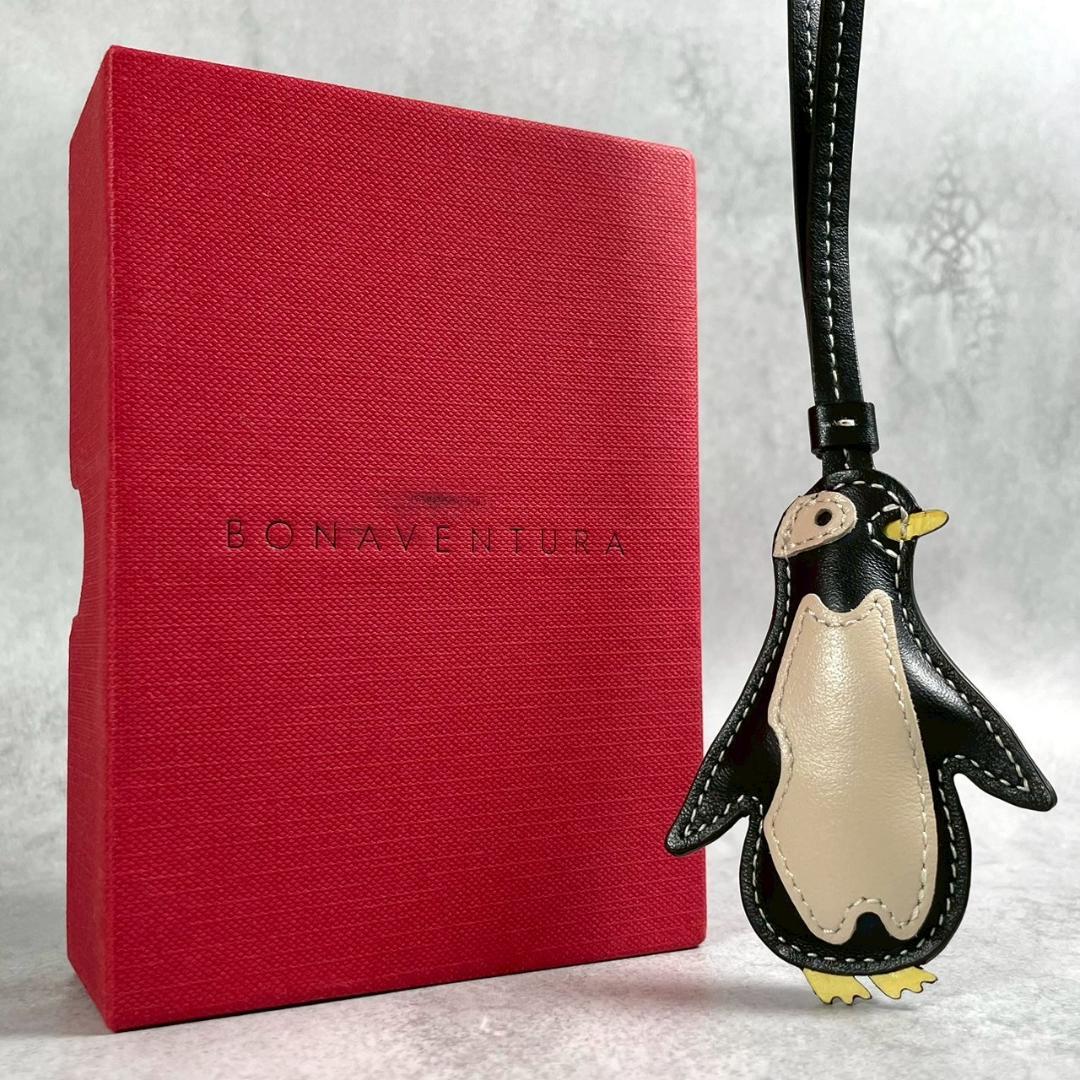 未使用級✨ボナベンチュラ ペンギンチャーム 箱付き アニマル