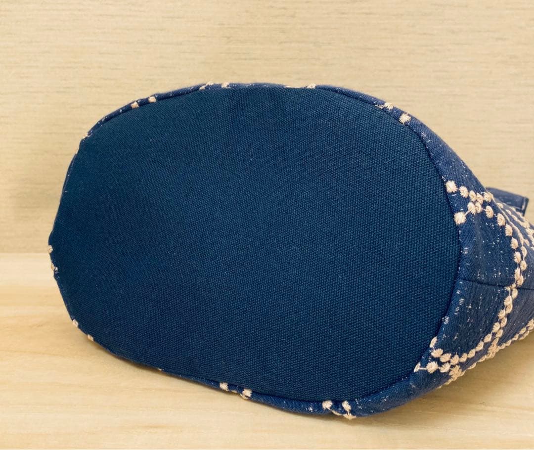 ミナペルホネン タンバリン ハンドメイドトートバッグ