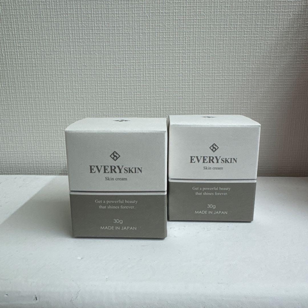 【かめ】EVERYSKIN スキンクリーム 30g 2個