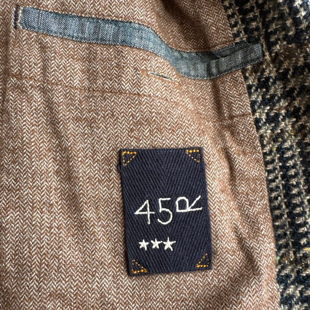 45R コットンツイードのみゆきジャケット③