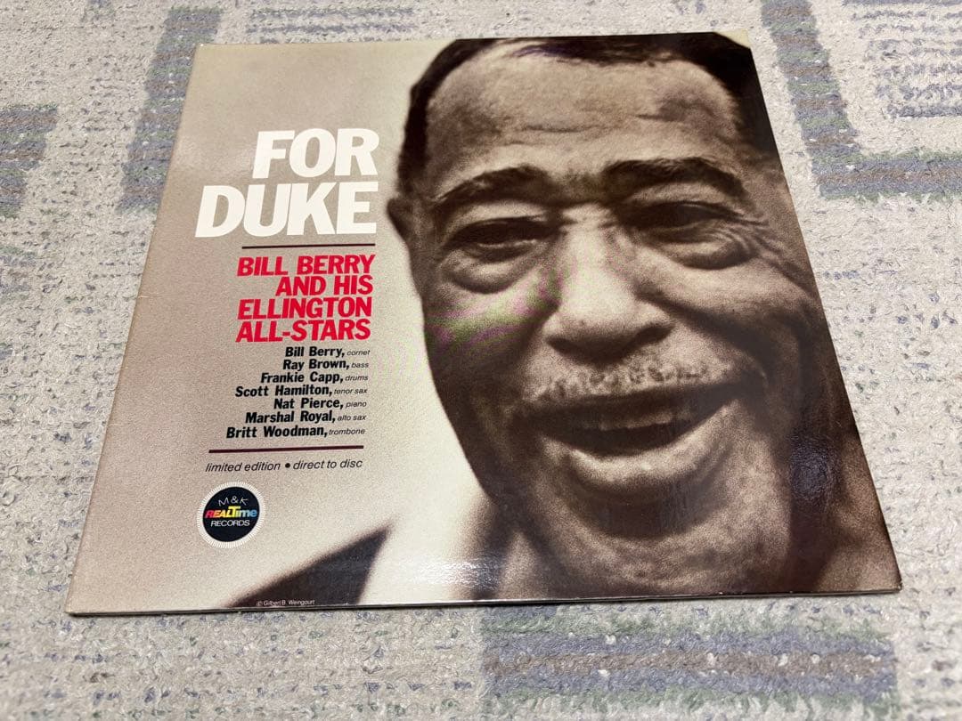 Bill Berry Duke 高音質 M & K RealTime LP