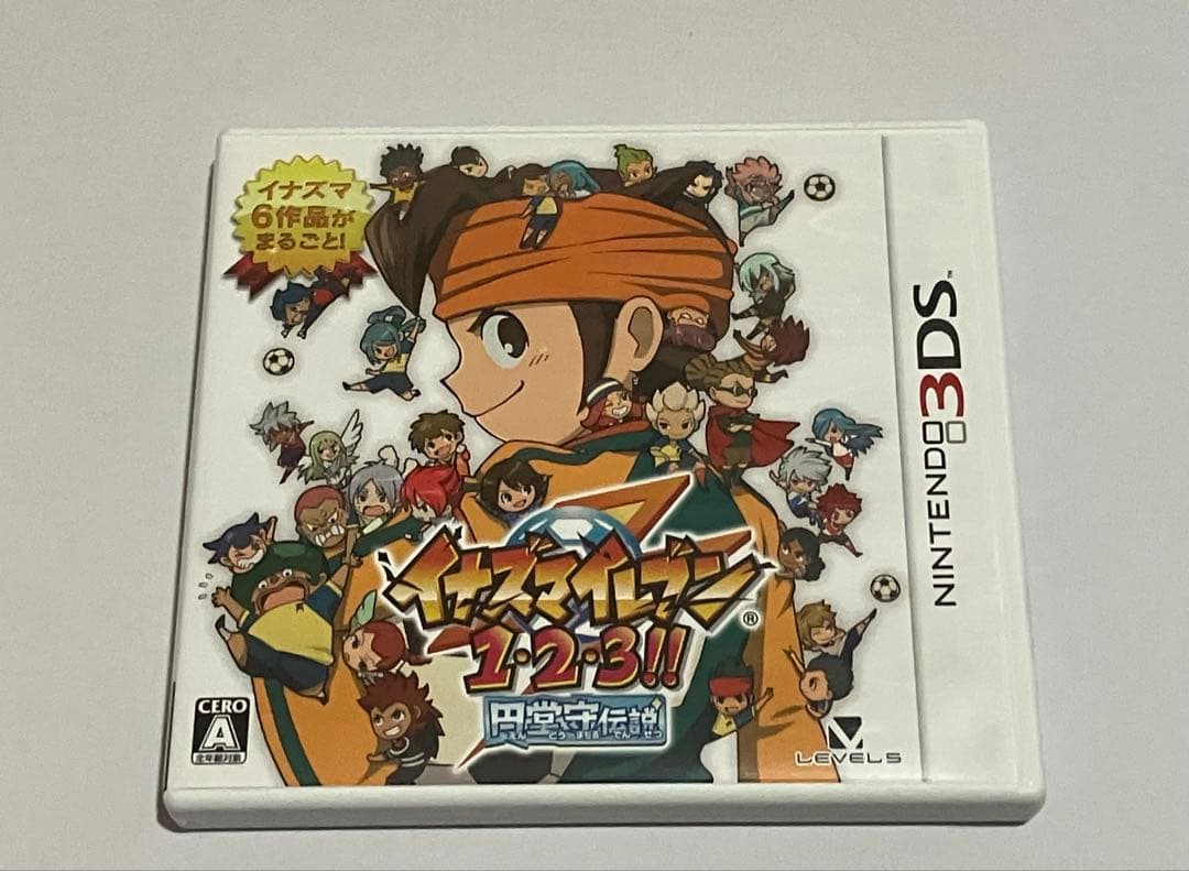 イナズマイレブン 1・2・3　円堂守伝説　動作◯