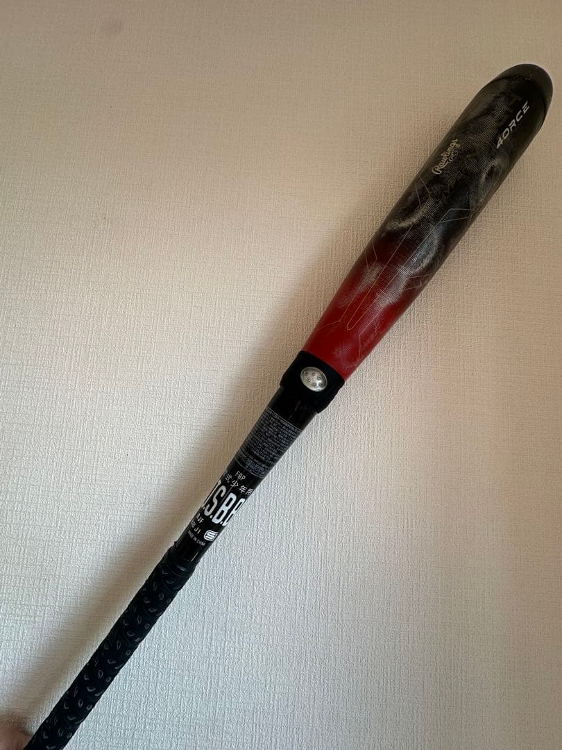 ハイパーマッハフォース ローリングス 少年軟式用バット BJ3HM4C