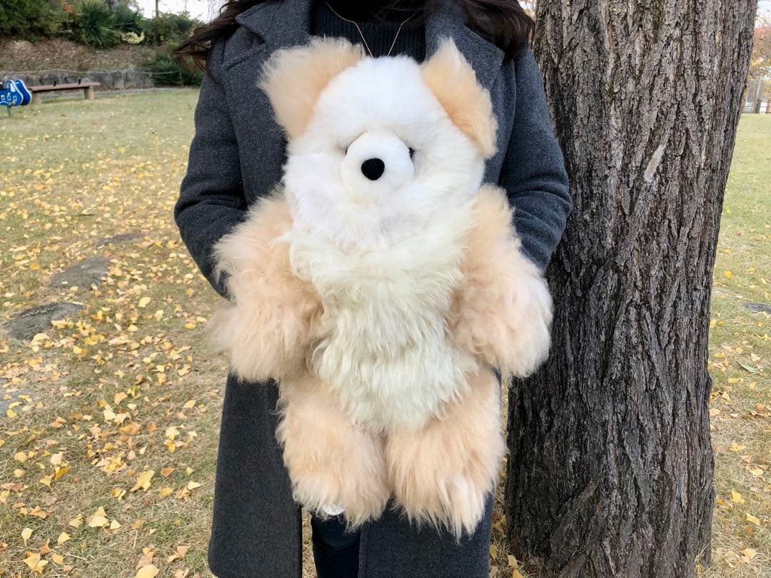 アルパカ テディベア ベビーアルパカ100% XXL ペルー