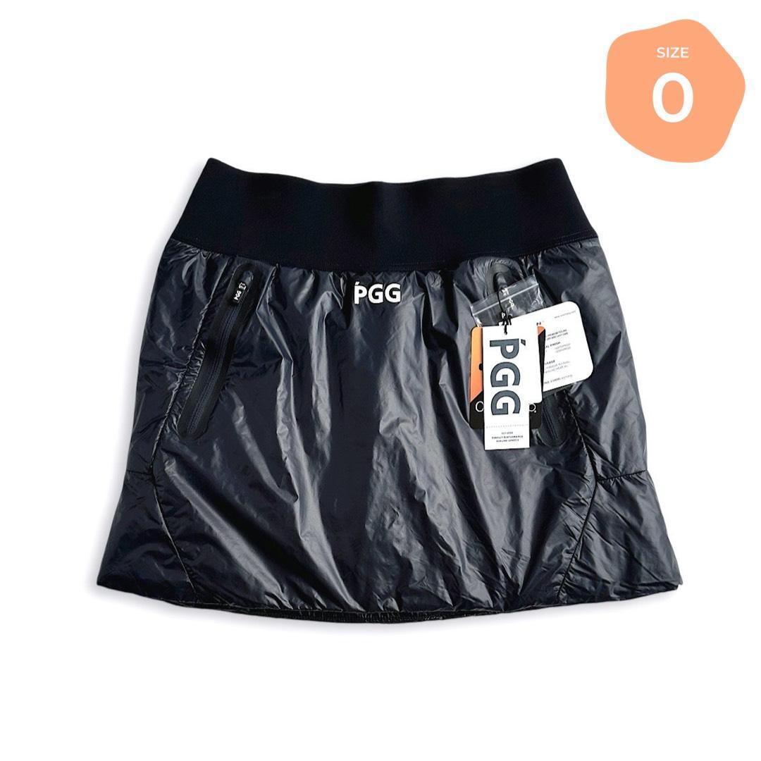 150 PGG 新品タグ付き 中綿スカート 保温 多機能繊維 ネイビー 1 S