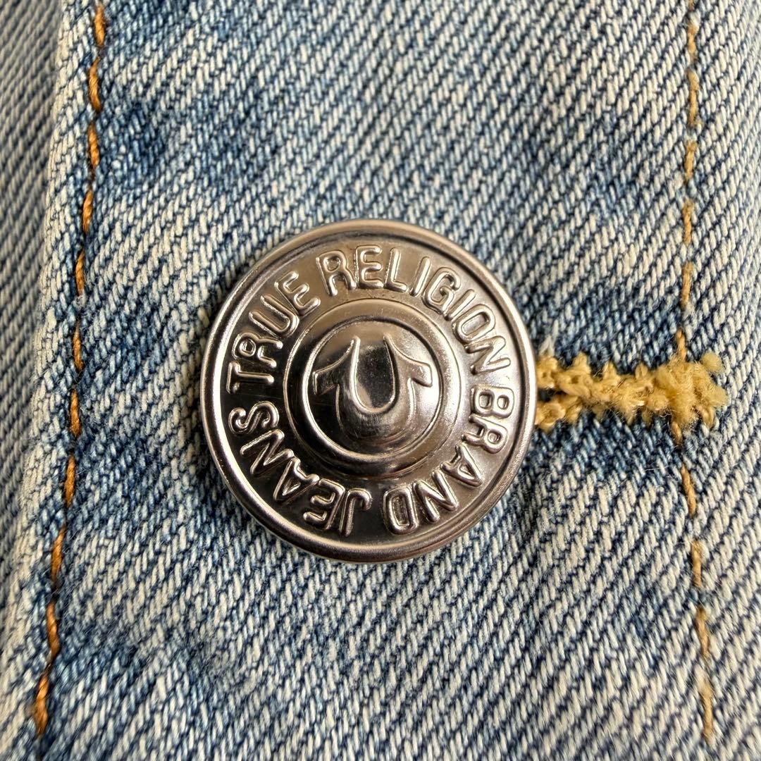 TRUE RELIGION デニムジャケット スナップボタン L メキシコ製