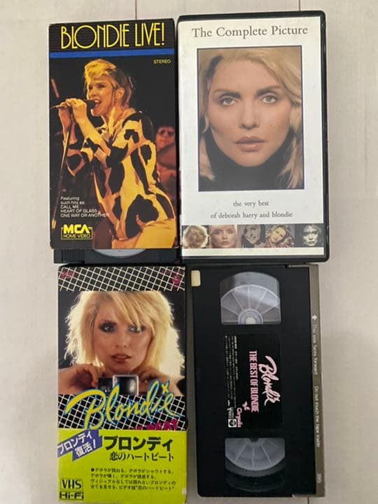 ブロンディ BLONDIE VHS４巻 激レア