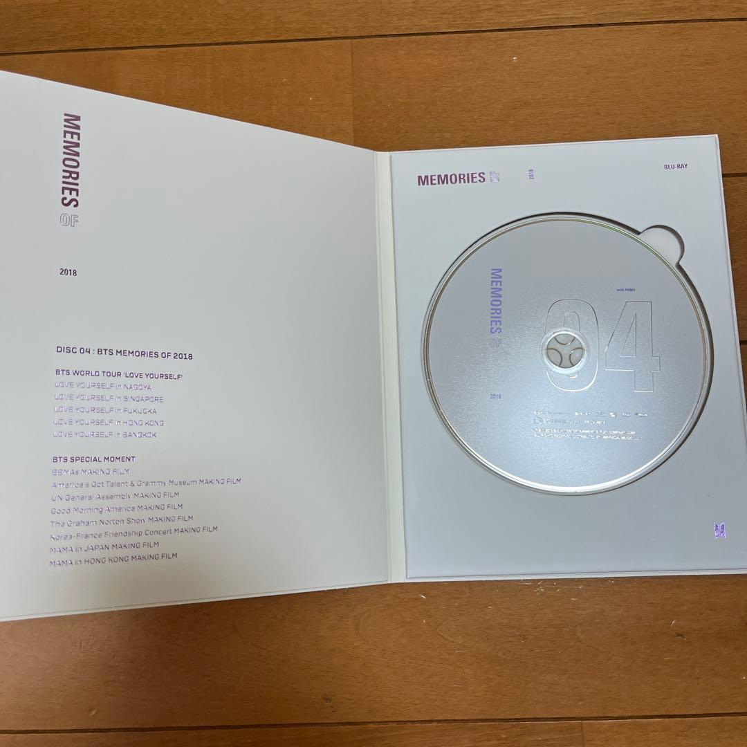 RM BTS MEMORIES of 2018ブルーレイ日本語字幕Blu-ray