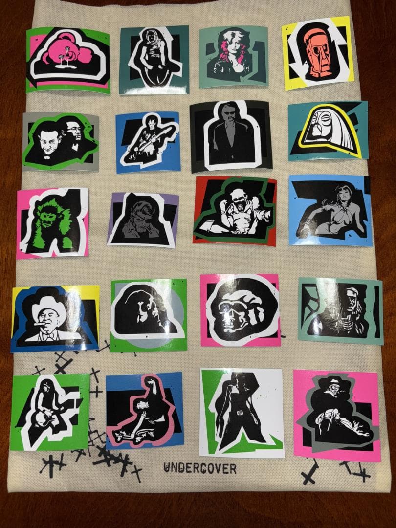 illusion of HAZE期 グラフィックステッカー 2つセット 40枚