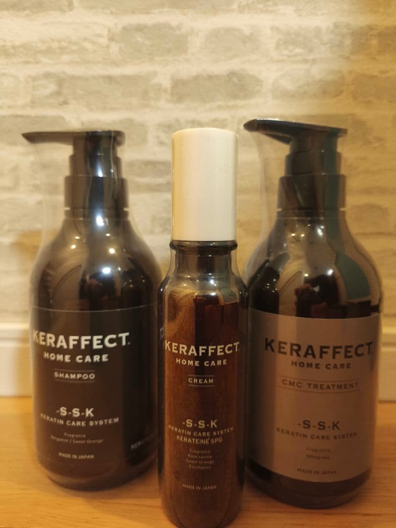 ケラフェクトシャンプー＆トリートメント＆ケラフェクトクリーム
