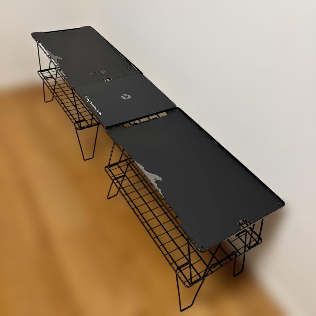 ユニフレームフィールドラック4台天板セット