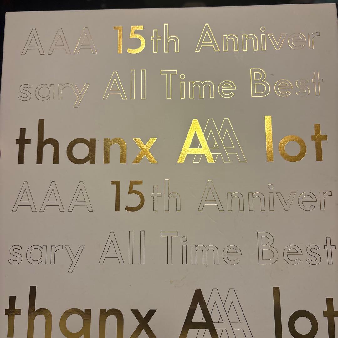AAA15th Anniversary All Time Best初回生産限定盤