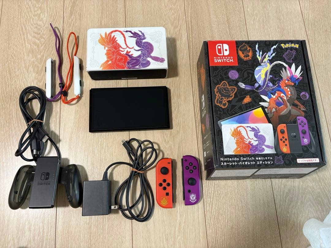 Nintendo Switch 有機ELモデル ポケモン　付属品あり