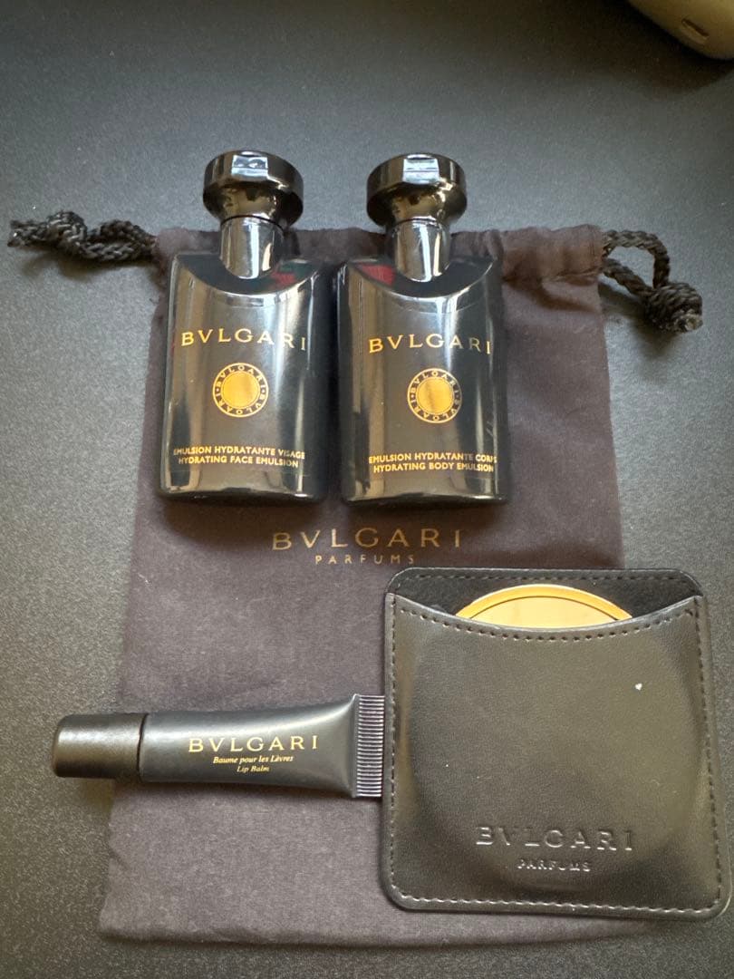 BVLGARI モイスチャライジング フェイストリートメント トライアルセット