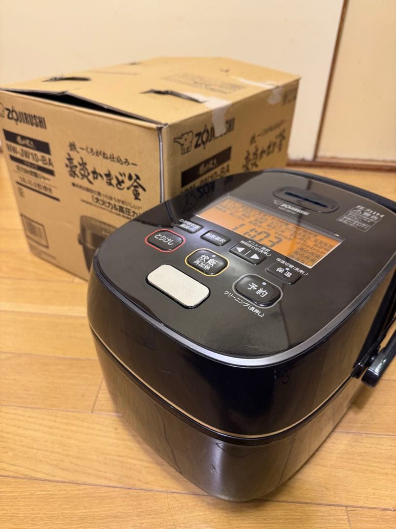 象印 圧力IH炊飯ジャー NW-JW10 通電確認済み