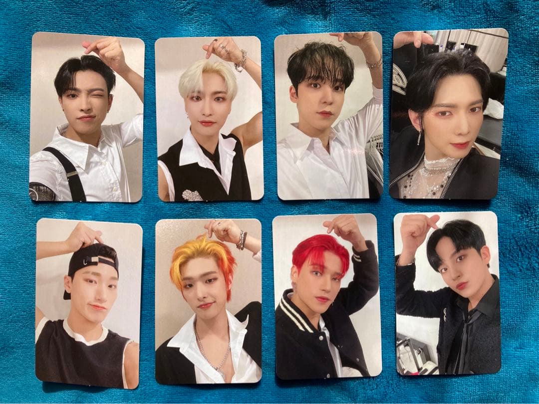 wonderwall ver4 ATEEZ 特典トレカ　セット