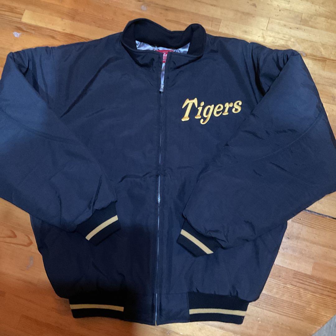 旧ローリングス(アシックス)阪神タイガースジャケット M 黒