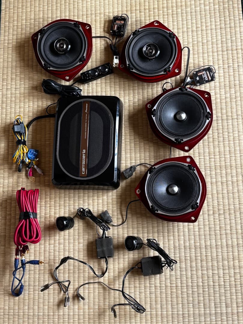 カロッツェリア スピーカー＆サブウーファーセット