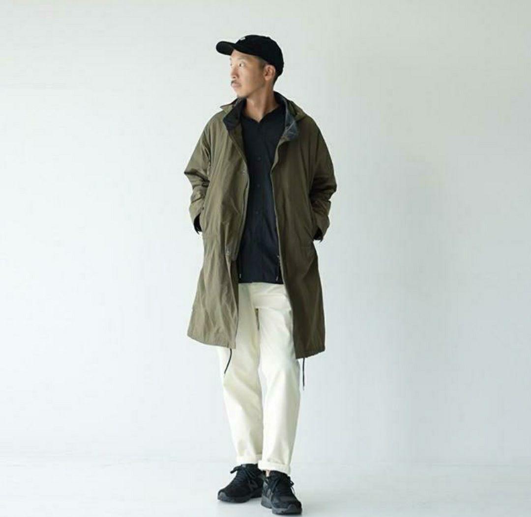 【別注】STILL BY HANDフード付きM65コート46ネイビー