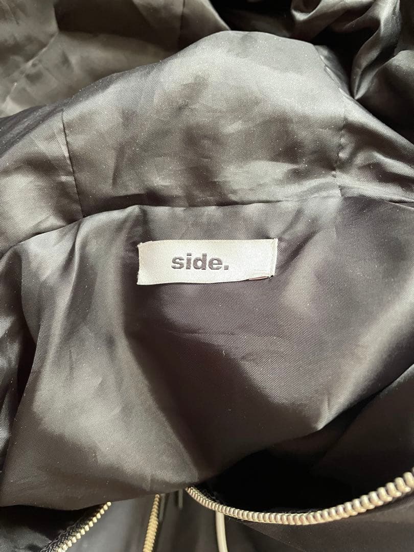 ジャケット・アウター side service VEIN SHELL HOODED JACKET