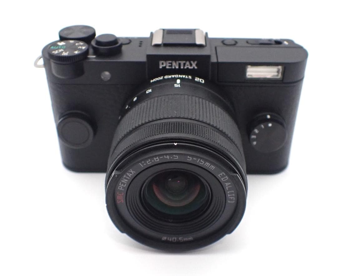 PENTAX Q-s1＋02レンズ+バッテリー＋充電器　人気の黒・美品!!!