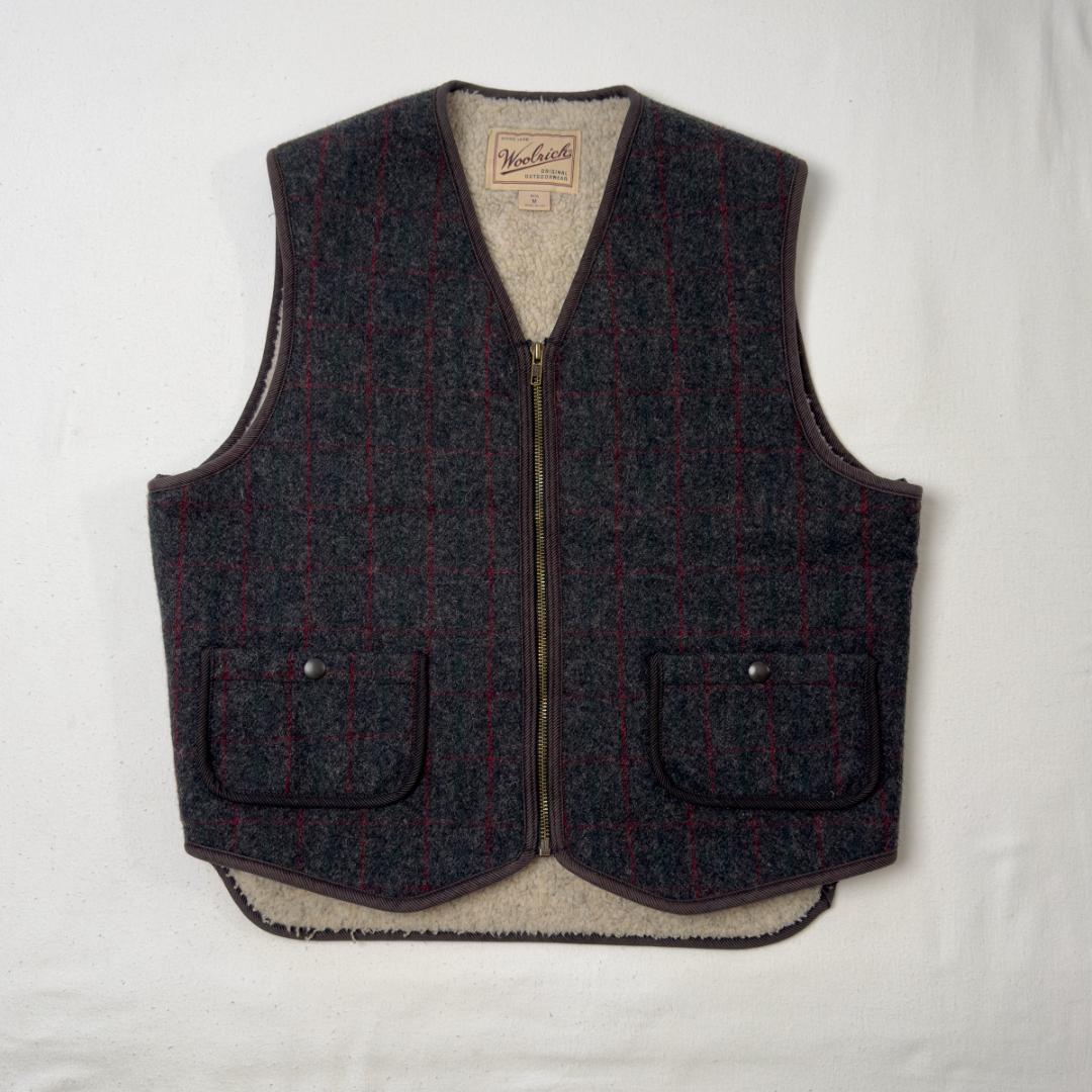 トップス 90s Woolrich wool vest